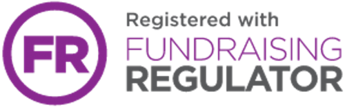 Registered with the Fundraising Regulator