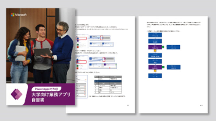 大学向け業務アプリ自習書のサムネイル