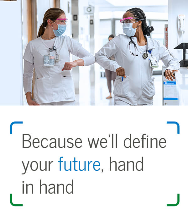 Because we'll define your future, hand in hand