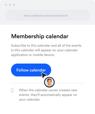 Subscription calendars