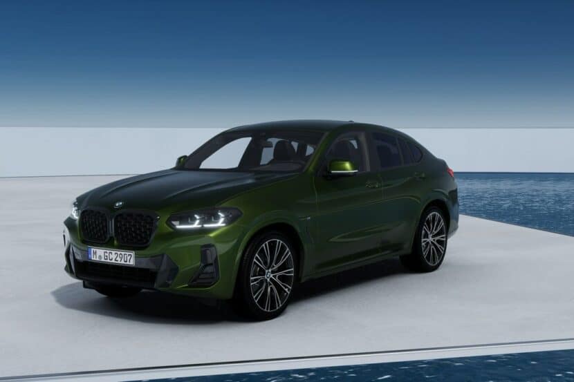 2023 BMW X4 Anglesey Green Has Classy Spec With Cognac Interior