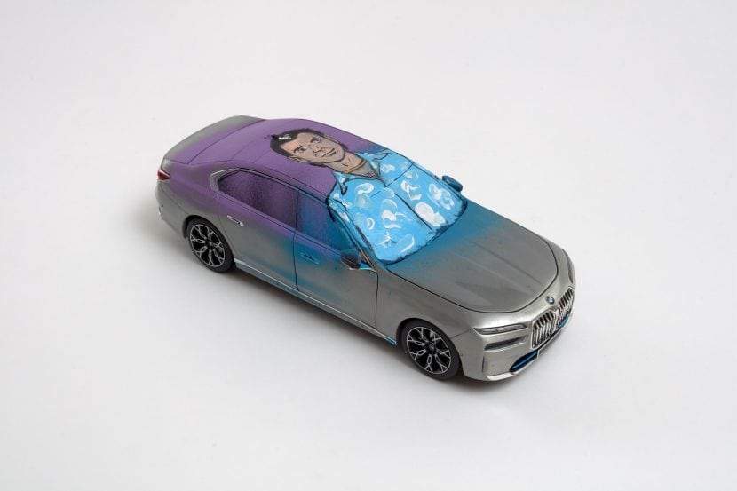 BMW i7 Miniature Edition Takes After The Art Cars In A Fun Way