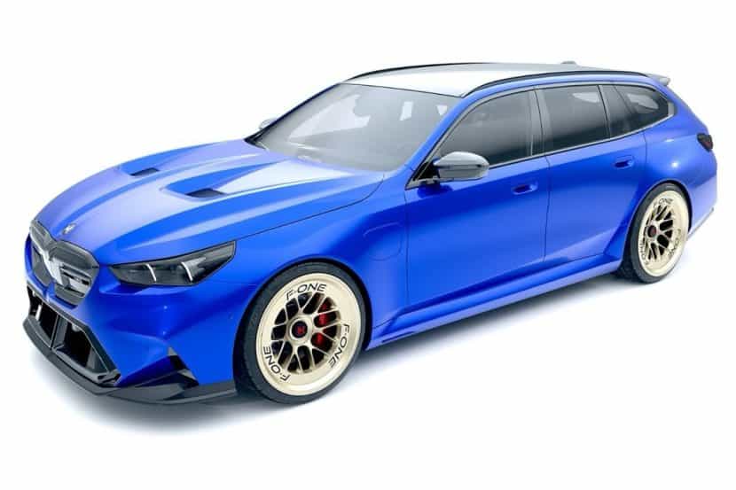 2025 BMW M5 Sedan, Touring Muscle Up With Alpha-N Body Kit