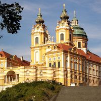 Benedictine abbey of Melk, Austria.