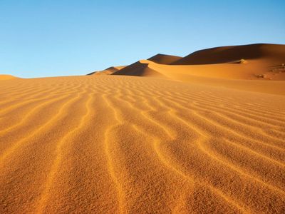 sand dunes