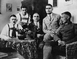 Adolf Hitler and his Beer Hall Putsch coconspirators