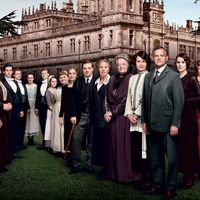 The cast of Downton Abbey season 4