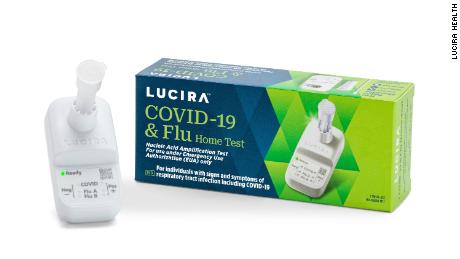 Lucira Health&#39;s at home COVID-19 and Flu test.