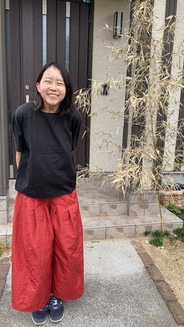 Sayane Takegawa is seen when she was in the second year of high school, in this June 2021 photo provided by her mother Sakiko. 