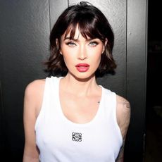 Megan Fox sporting a "cowboy bob"