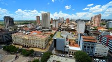 A view of the capital city of Paraguay, Asuncion.