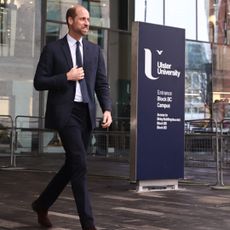 Prince William meets fans at Ulster University but gets booed outside