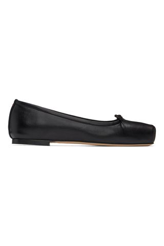 Aeyde Black Gabriella Ballerina Flats