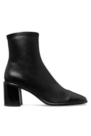 Tory Burch Cap-Toe 70MM Leather Ankle Boots 