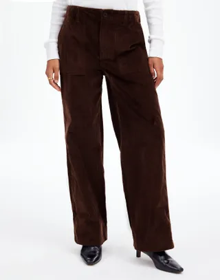 Madewell, Low-Slung Baggy Utility Pants in Corduroy