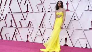 los angeles, california – april 25 zendaya attends the 93rd annual academy awards at union station on april 25, 2021 in los angeles, california photo by chris pizzello poolgetty images