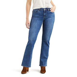 Levi's Women's Classic Bootcut Jeans, Lapis Awe, 34 (us 18) R