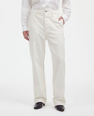 Madewell, Alexa Chung for Madewell Workwear Jeans in True White