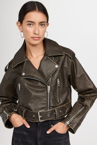 BLANKNYC Ride Off Biker Jacket