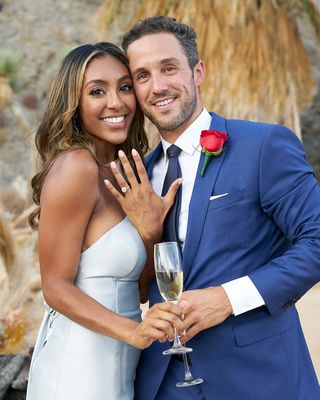 Tayshai Adams and her fiancé, Zac Clark