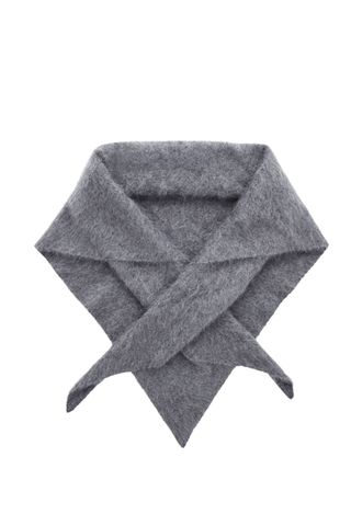 Cos Pure Brushed-Cashmere Triangle Scarf 