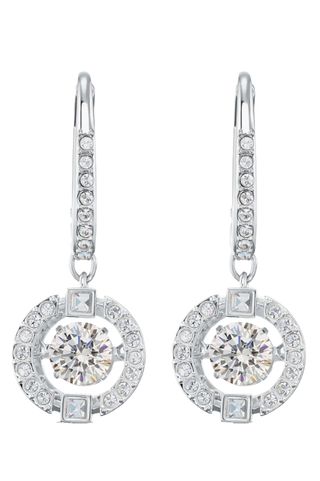 Sparkling Dancing Crystal Drop Earrings