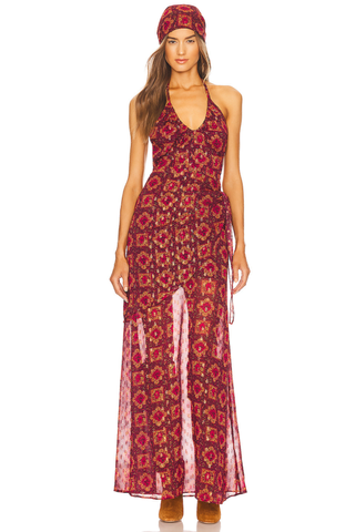 patterned jumpsuit