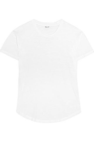 Madewell + Whisper Slub Cotton-Jersey T-Shirt