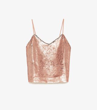 Zara + Sequin Top