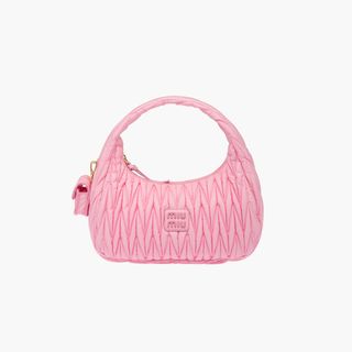 Miu Miu + Wander Matelassé Regenerated Nylon Hobo Bag