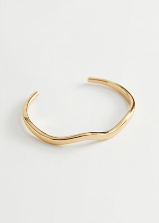 & Other Stories + Wave Cuff Bracelet