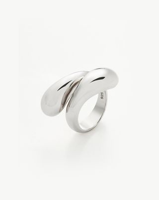 Missoma + Savi Sculptural Crossover Ring