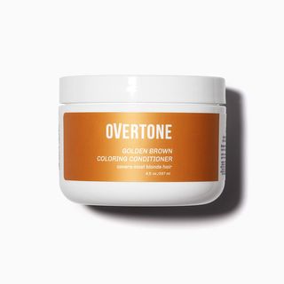 Overtone Haircare + Coloring Conditioner in Golden Brown