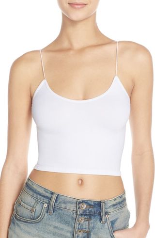 Free People + Brami Skinny Strap Crop Top