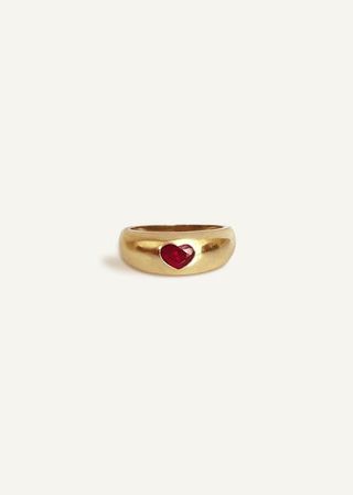 Kinn + Baby Kay Heart Dome Ring