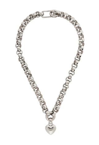 Laura Lombardi + Silver Amorina Pendant Necklace