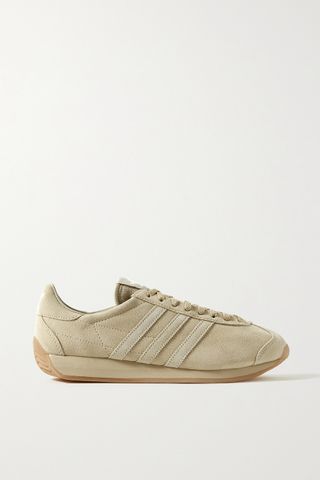 Khaite x Adidas + Suede Sneakers