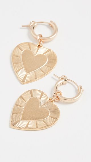 Brinker & Eliza + The Best Is Yet to Come Huggie Earrings