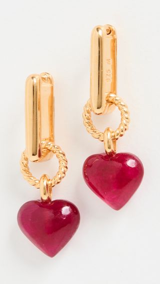 Missoma + Heart Earrings