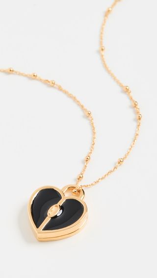 Missoma + Engravable Heart Locket Necklace