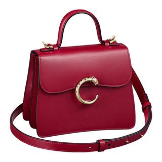 Cartier + Top Handle Bag Mini Model Panthère de Cartier