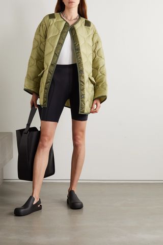 Frankie Shop + Quilted Padded Ripstop Jacket