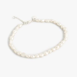 J. Crew + Freshwater Pearl Anklet