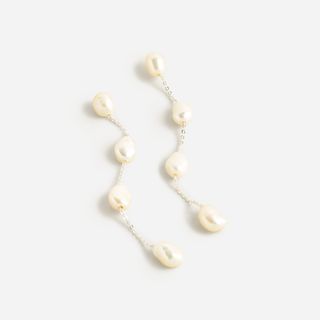 J.Crew + Freshwater Pearl Drop Earrings