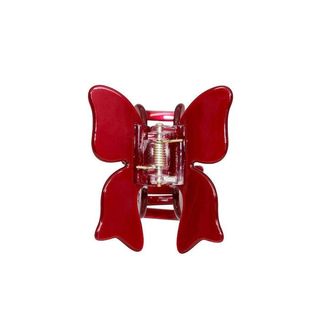 Emi Jay + Bow Clip in Poinsettia