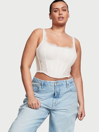 Victoria's Secret + Lace Corset Top