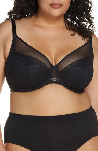 Chantelle Lingerie + Parisian Allure Unlined Plunge Underwire Bra