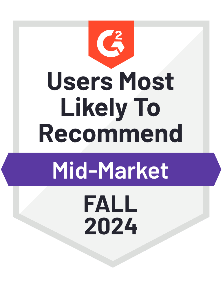 users most likely to recommend mid-market