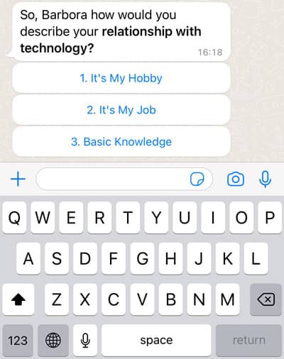 whatsapp bot buttons ui