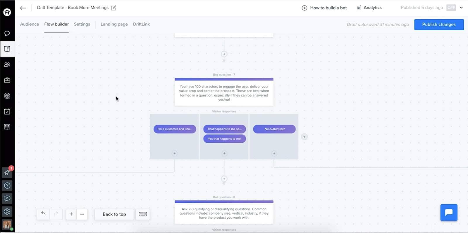 drift bot builder